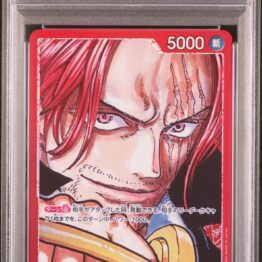 Shanks – OP09-001 Alternate Art [JAP] – One Piece Card Game – PSA 10