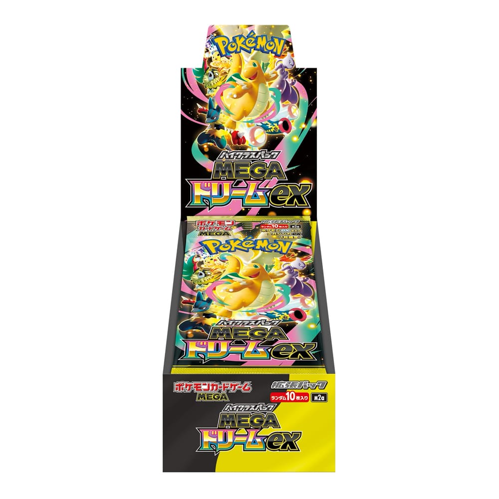 Pokemon Mega Dream Ex Booster Box 10 Bustine Versione Giapponese