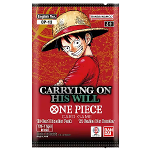 One Piece Card Game – Carrying On His Will OP-13 Busta 12 Carte (EN)