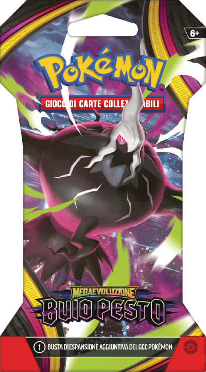 Carte Pokemon Megaevoluzione Buio Pesto (Busta Singola in Paper Sleeve)